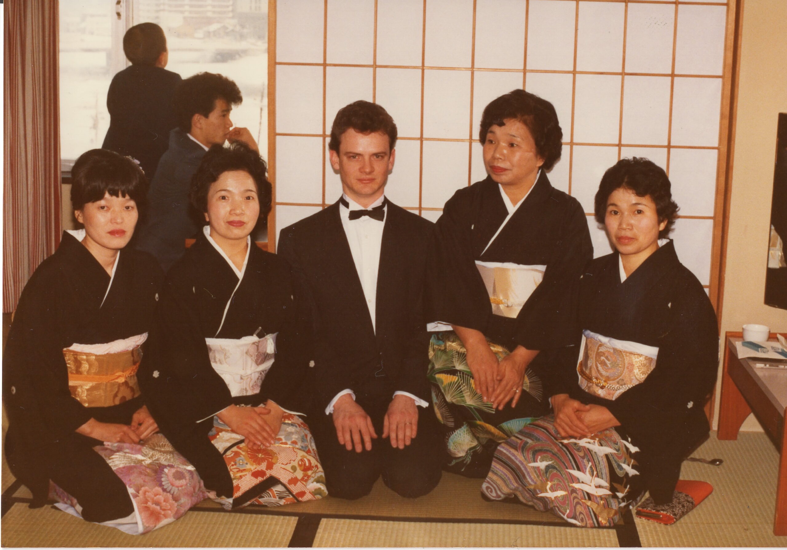 My Father with my Mother's family - late 1980s