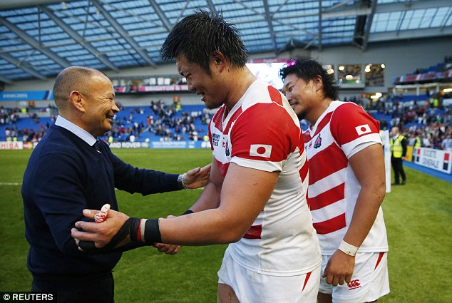 Eddie Jones as coach of Japan Rugby - Reuters