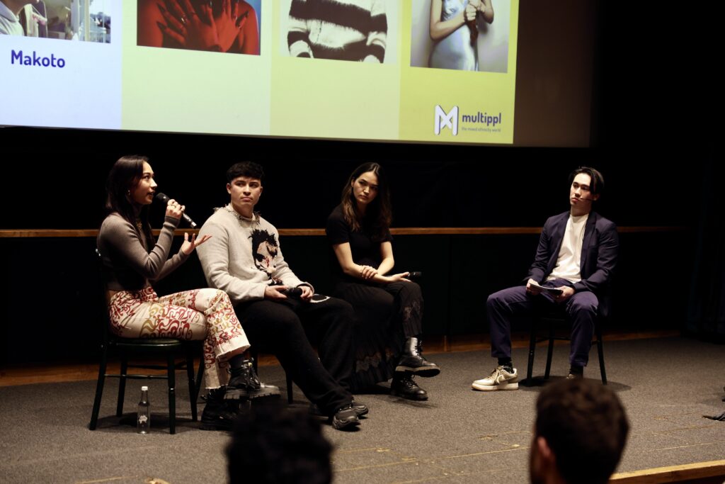 Panel discussion with Saina, Dom Hadley, Laure Chan and Thomas Patterson